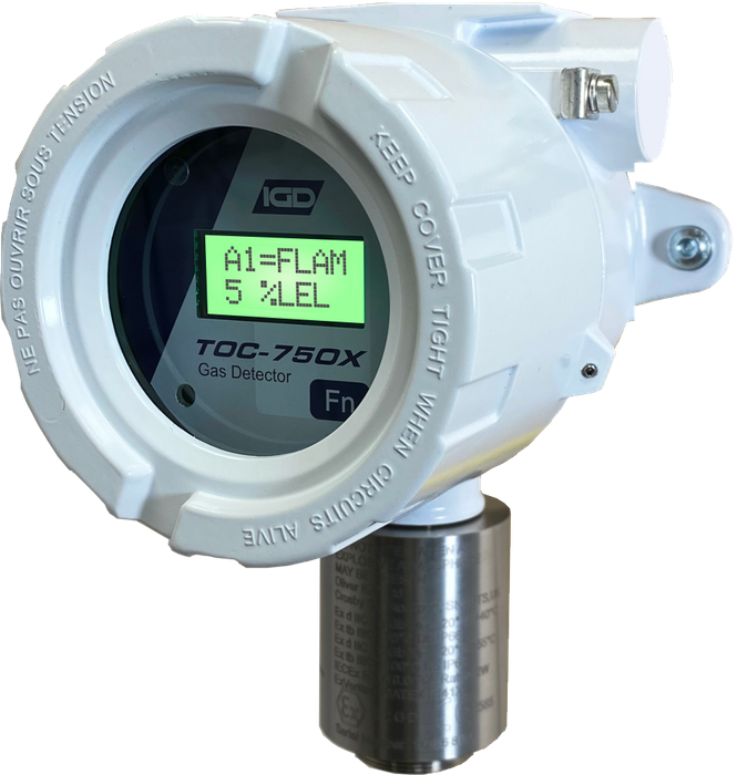 TOC-750X ATEX/IECEx Addressable Gas Detector